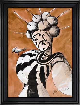 Framed Nelle Print