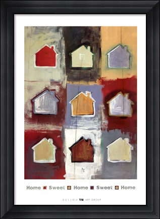 Framed Home Sweet Home Print