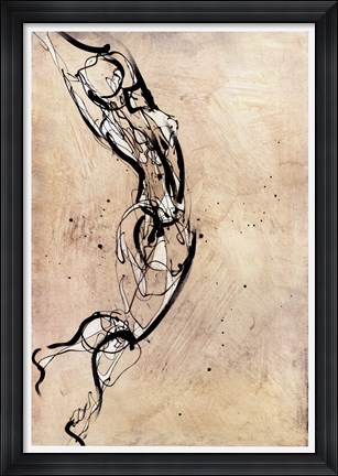 Framed Simple Rhythms Print