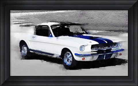 Framed Ford Mustang Shelby Print