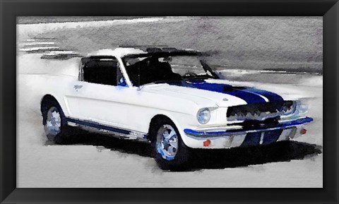 Framed Ford Mustang Shelby Print