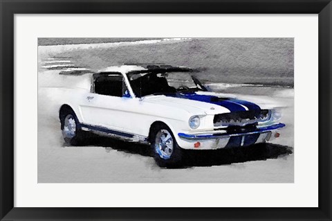 Framed Ford Mustang Shelby Print