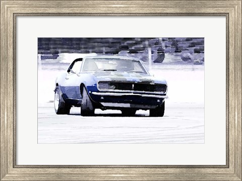 Framed 1968 Chevy Camaro Print