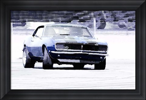 Framed 1968 Chevy Camaro Print