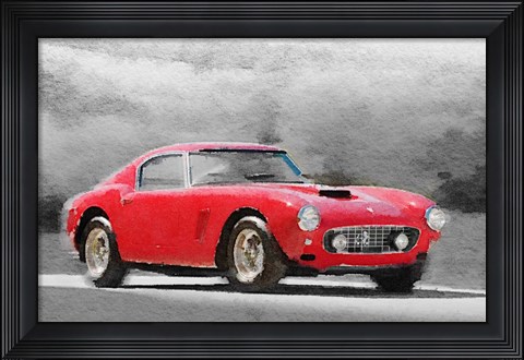 Framed 1960 Ferrari 250 GT SWB Print