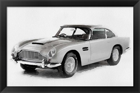 Framed 1964 Aston Martin DB5 Print