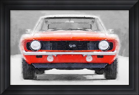 Framed 1968 Chevy Camaro SS Print