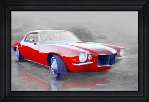 Framed 1970 Chevy Camaro Print