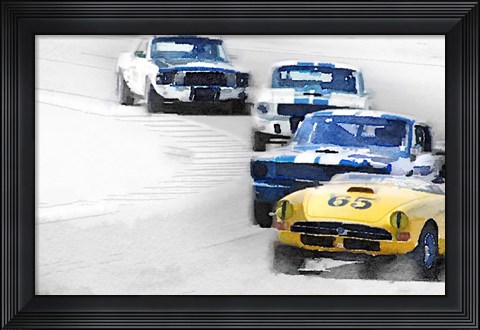 Framed Monterey Racing Print