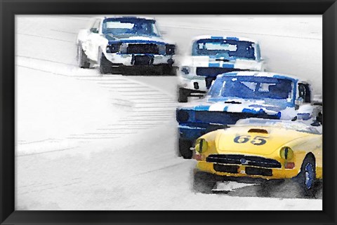 Framed Monterey Racing Print