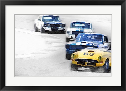 Framed Monterey Racing Print