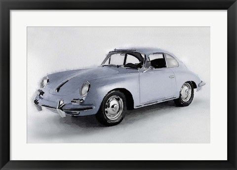 Framed 1964 Porsche 356B Print