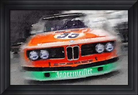 Framed BMW Front End Print