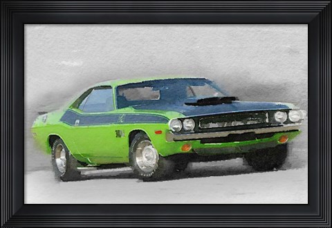 Framed 1970-TA-Challenger Print