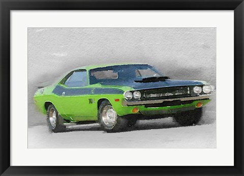 Framed 1970-TA-Challenger Print