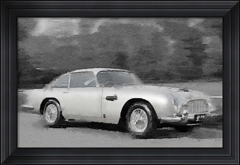 Framed Aston Martin DB5 Print