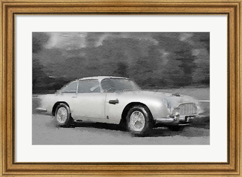 Framed Aston Martin DB5 Print