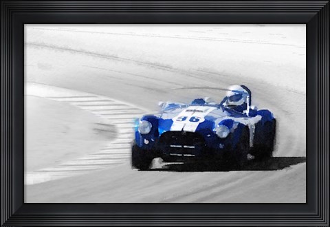 Framed Ford Shelby Cobra Laguna Seca Print