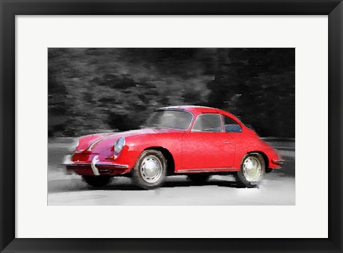 Framed 1963 Porsche 356 C Print