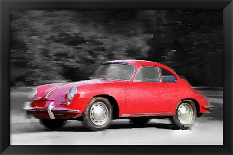 Framed 1963 Porsche 356 C Print