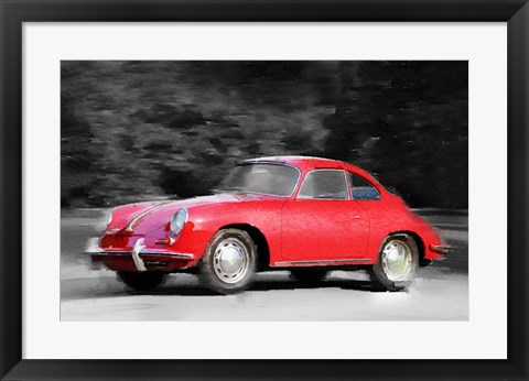 Framed 1963 Porsche 356 C Print