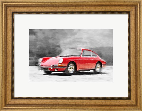 Framed 1964 Porsche 911 Print