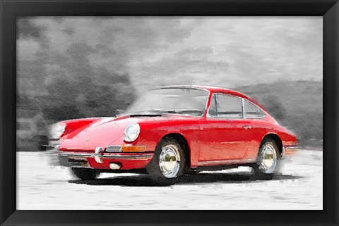 Framed 1964 Porsche 911 Print