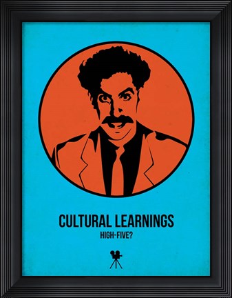Framed Cultural Learnings 1 Print