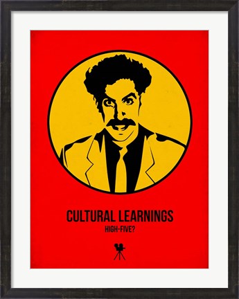 Framed Cultural Learnings 2 Print
