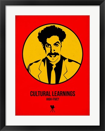 Framed Cultural Learnings 2 Print