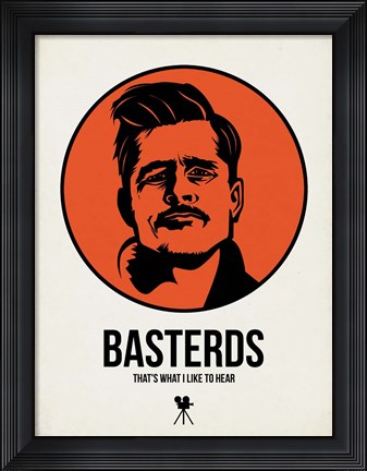 Framed Basterds 1 Print