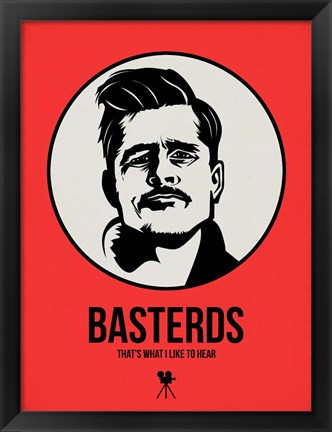 Framed Basterds 2 Print