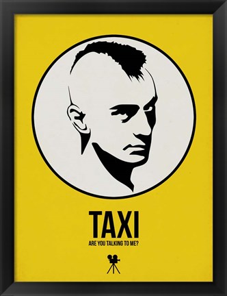 Framed Taxi 1 Print