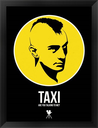 Framed Taxi 2 Print