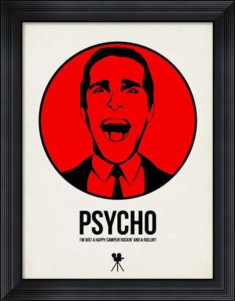 Framed Psycho 2 Print