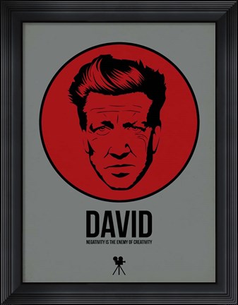 Framed David 1 Print