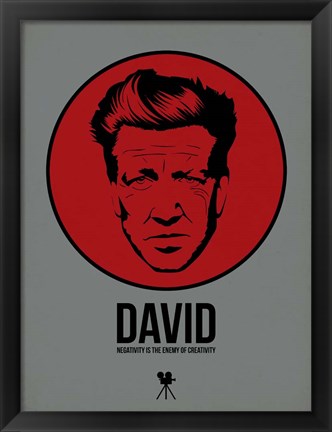 Framed David 1 Print