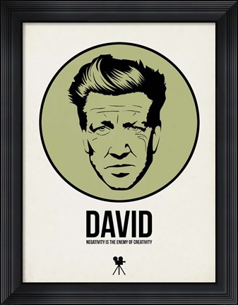 Framed David 2 Print