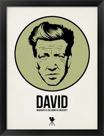 Framed David 2 Print