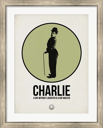 Framed Charlie 1 Print