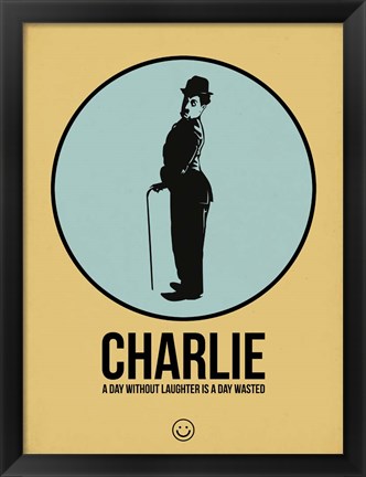 Framed Charlie 2 Print