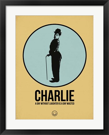 Framed Charlie 2 Print