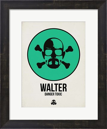 Framed Walter 1 Print