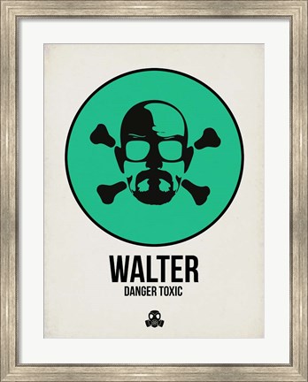 Framed Walter 1 Print