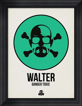 Framed Walter 1 Print