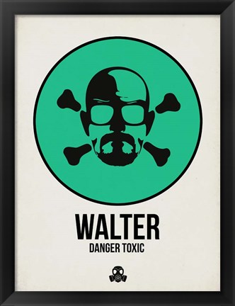 Framed Walter 1 Print