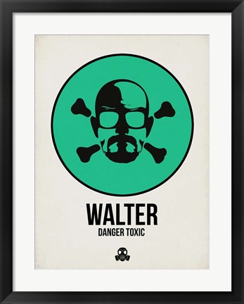 Framed Walter 1 Print