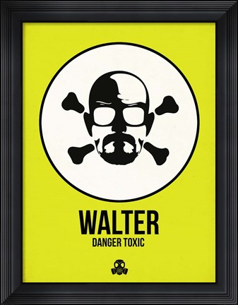 Framed Walter 2 Print