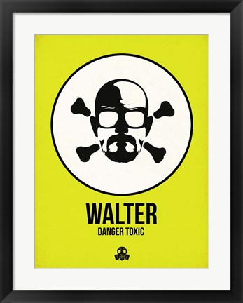 Framed Walter 2 Print