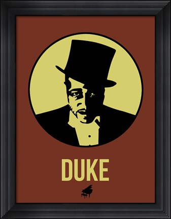 Framed Duke 1 Print
